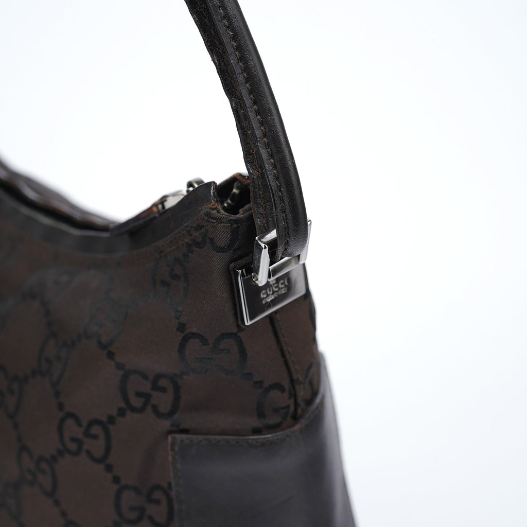 Brown GG Hobo Shoulder Bag