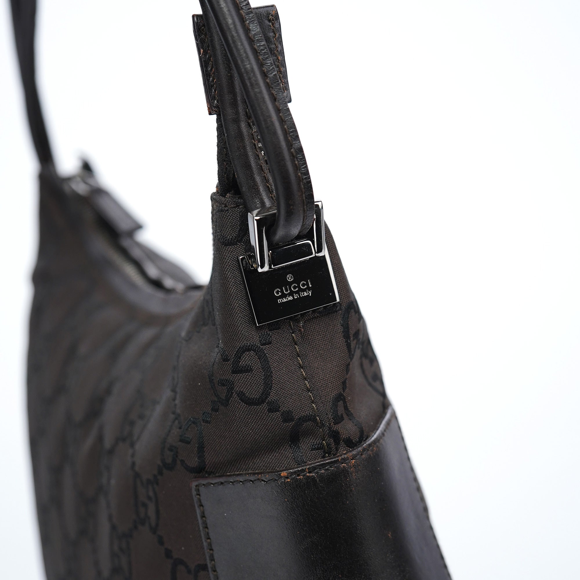 Brown GG Hobo Shoulder Bag