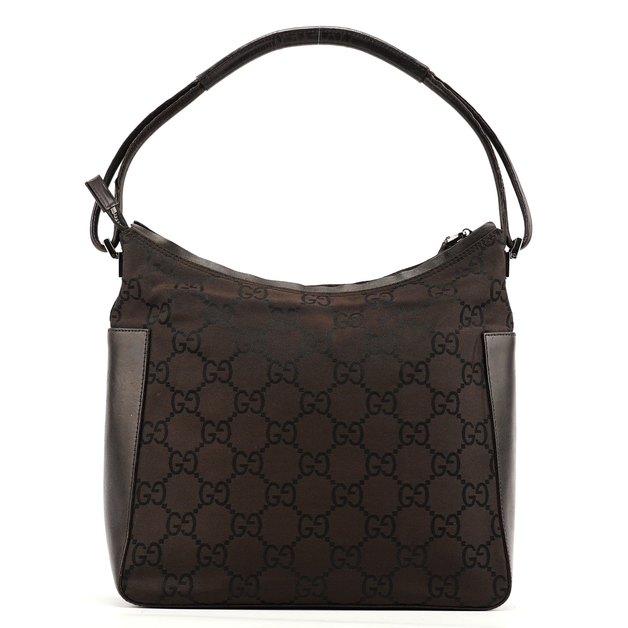 Brown GG Hobo Shoulder Bag