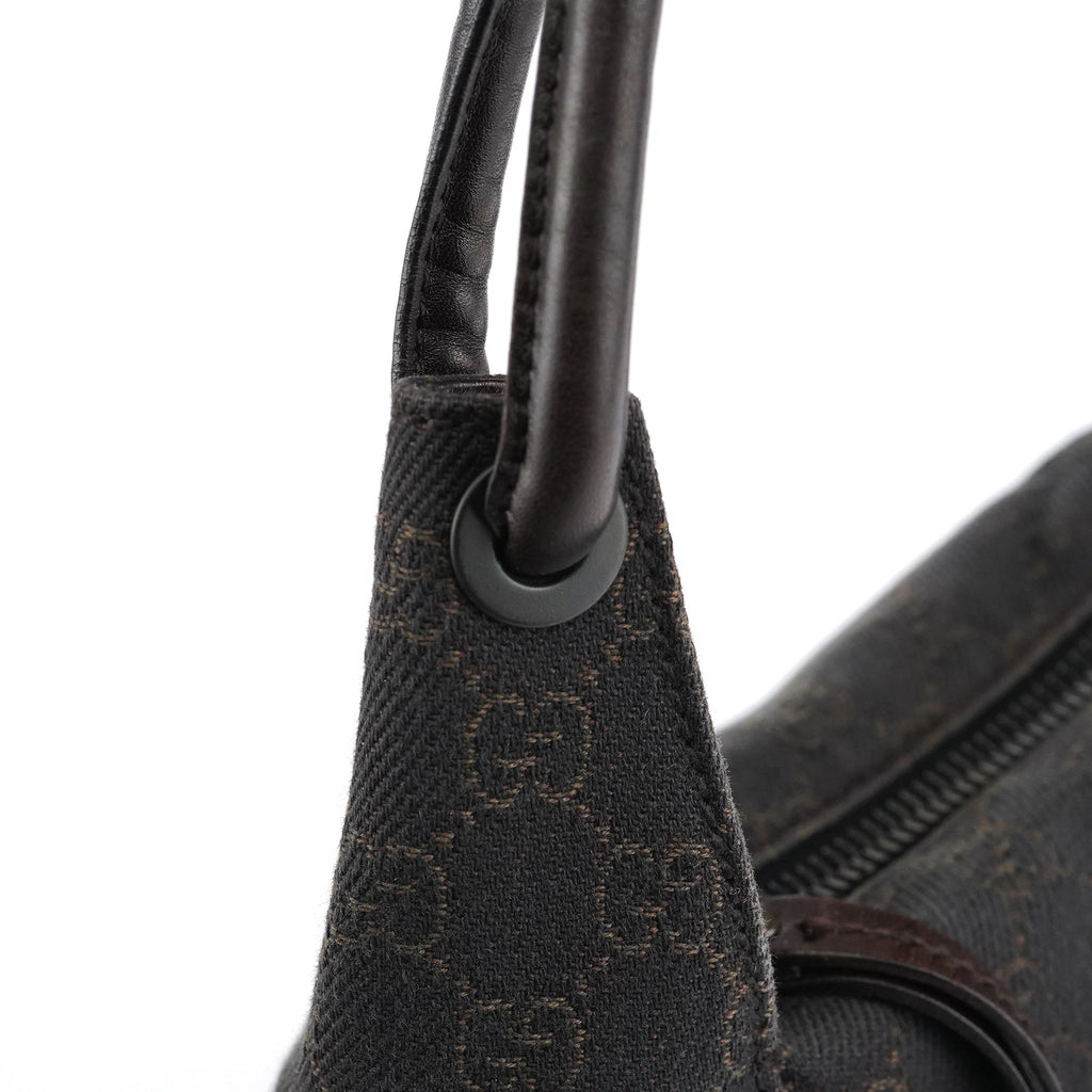 Brown GG Hobo Shoulder Bag