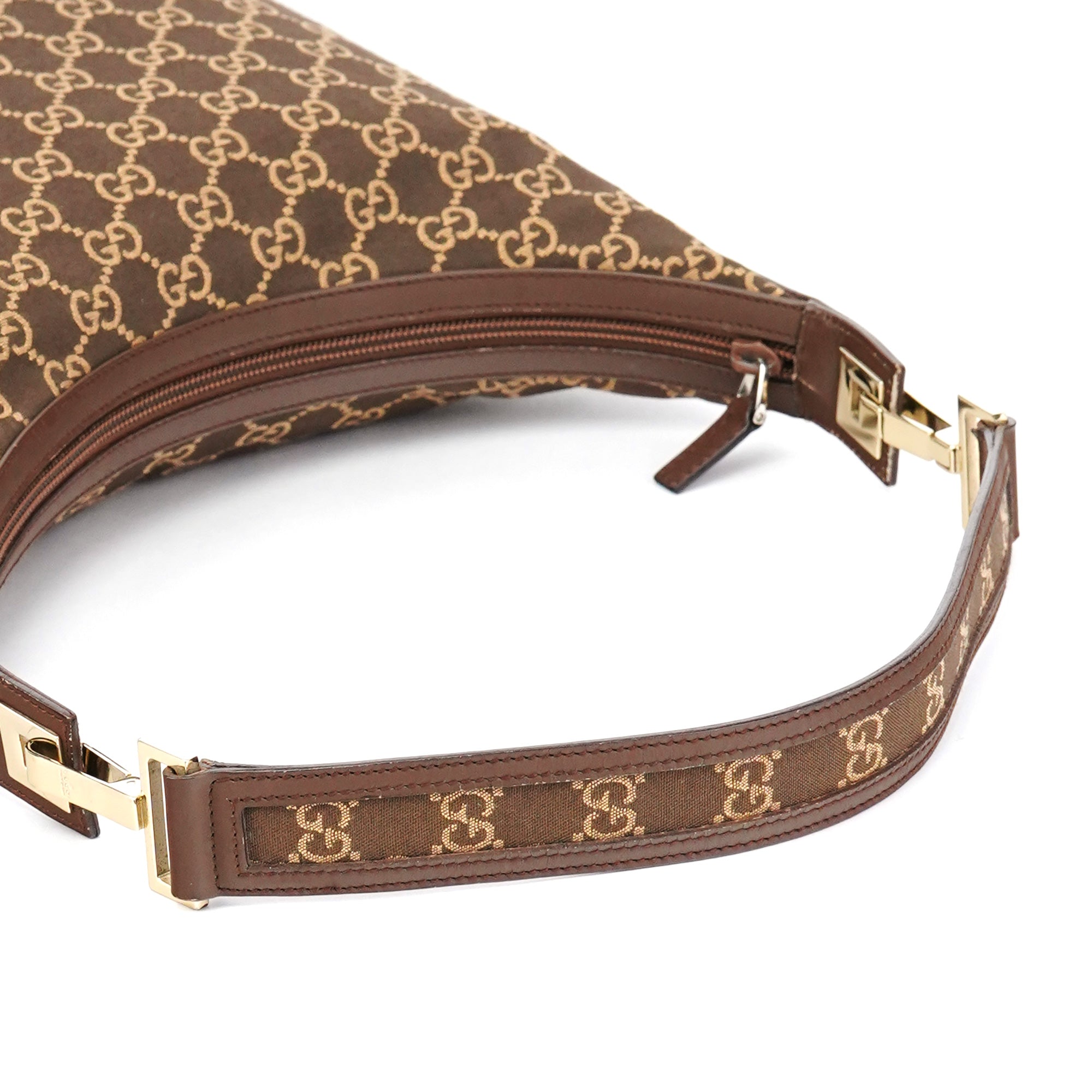 Brown GG Hobo Shoulder Bag