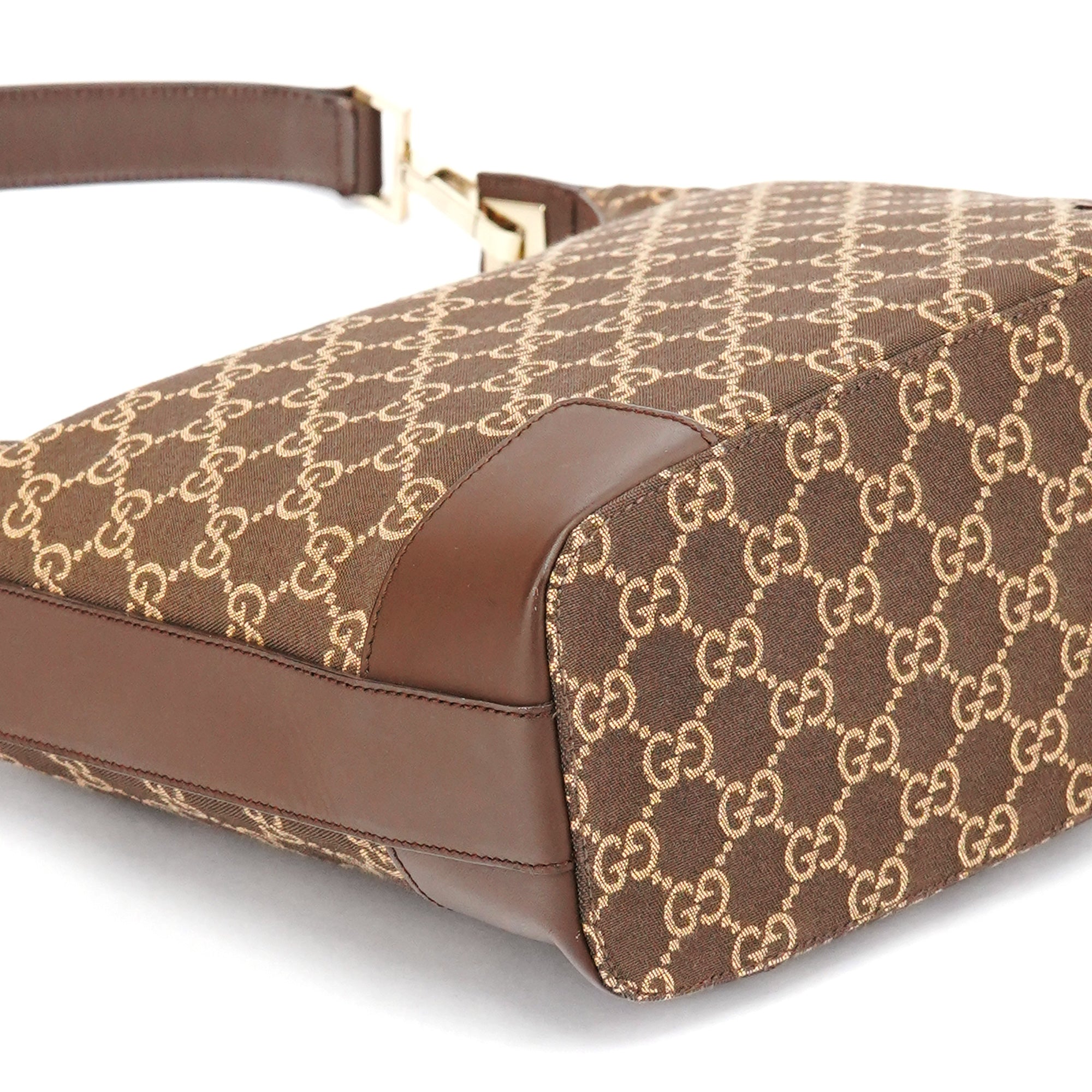Brown GG Hobo Shoulder Bag