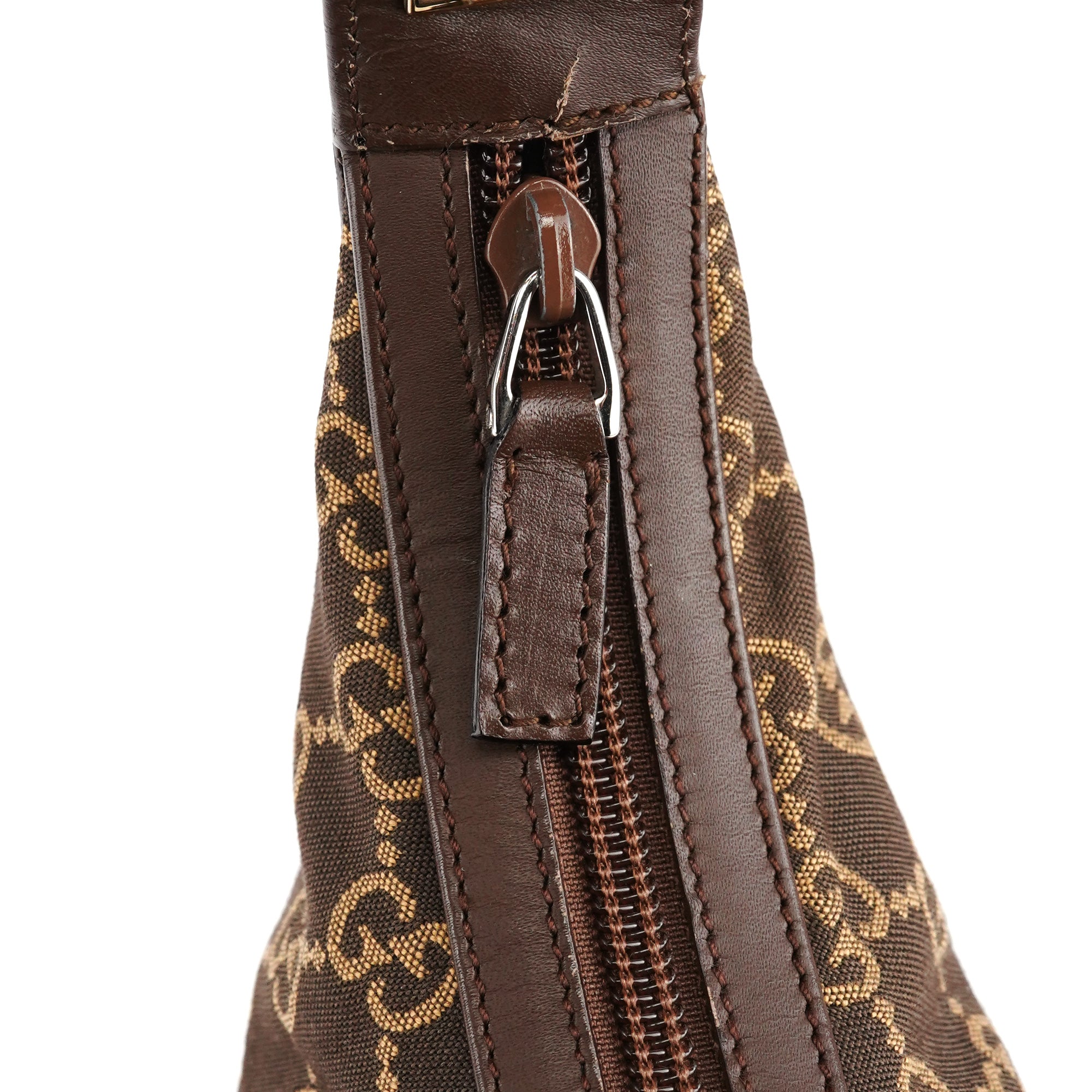 Brown GG Hobo Shoulder Bag