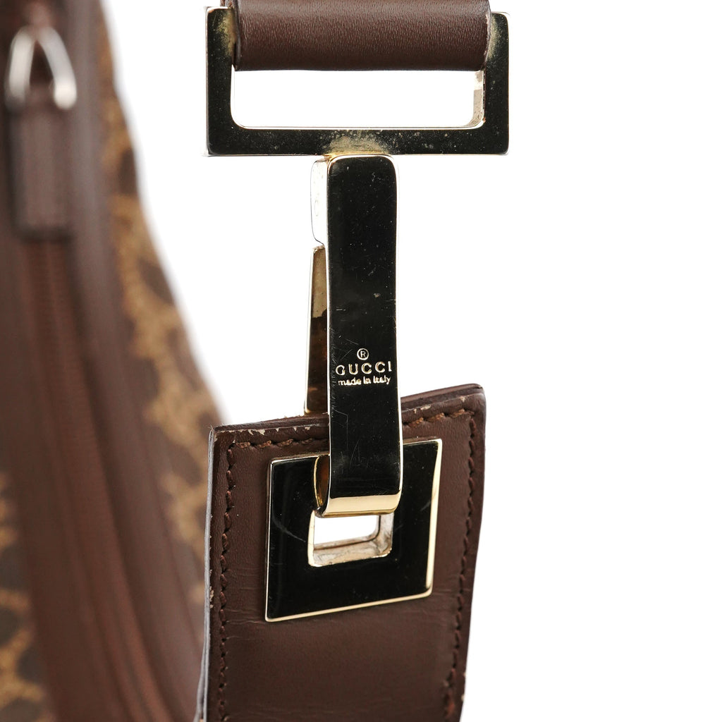Brown GG Hobo Shoulder Bag