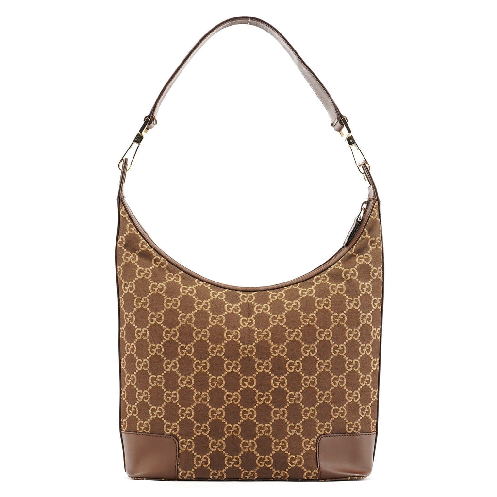 Brown GG Hobo Shoulder Bag