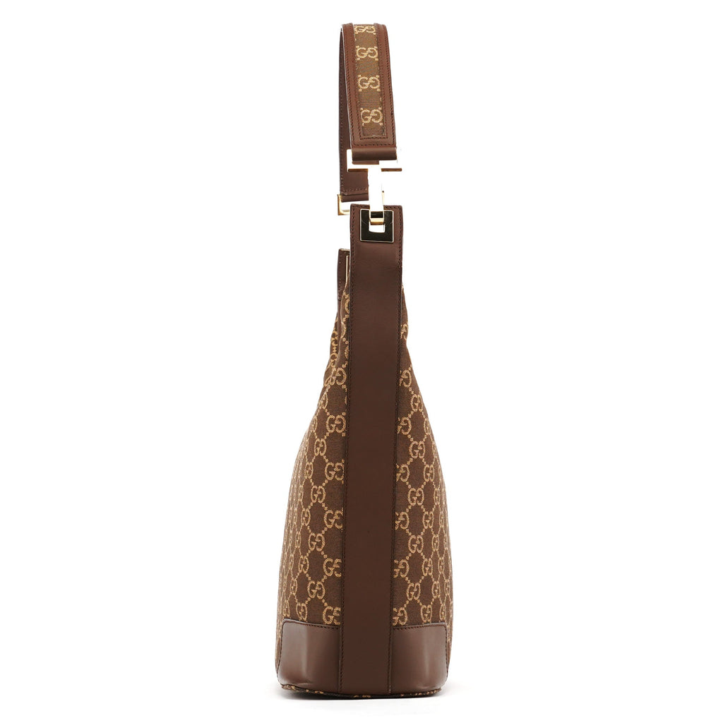 Brown GG Hobo Shoulder Bag
