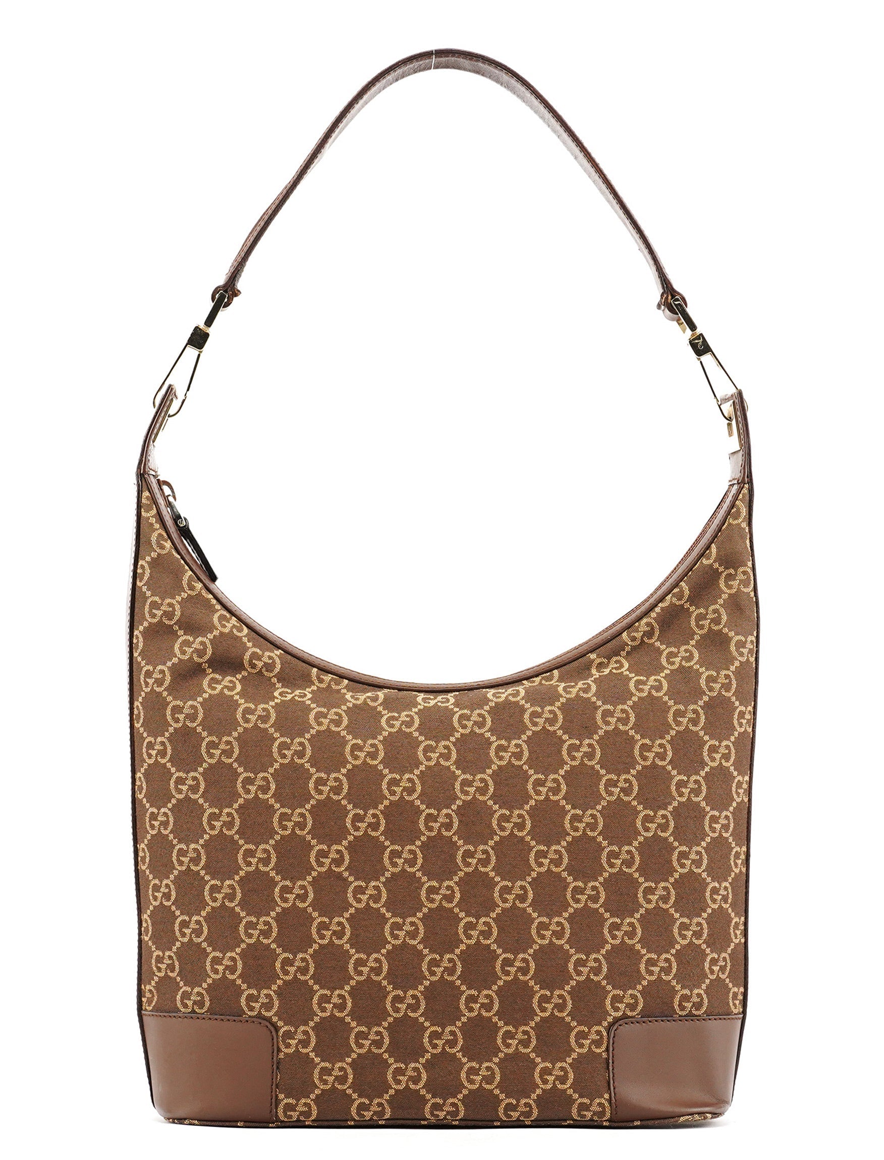 Brown GG Hobo Shoulder Bag
