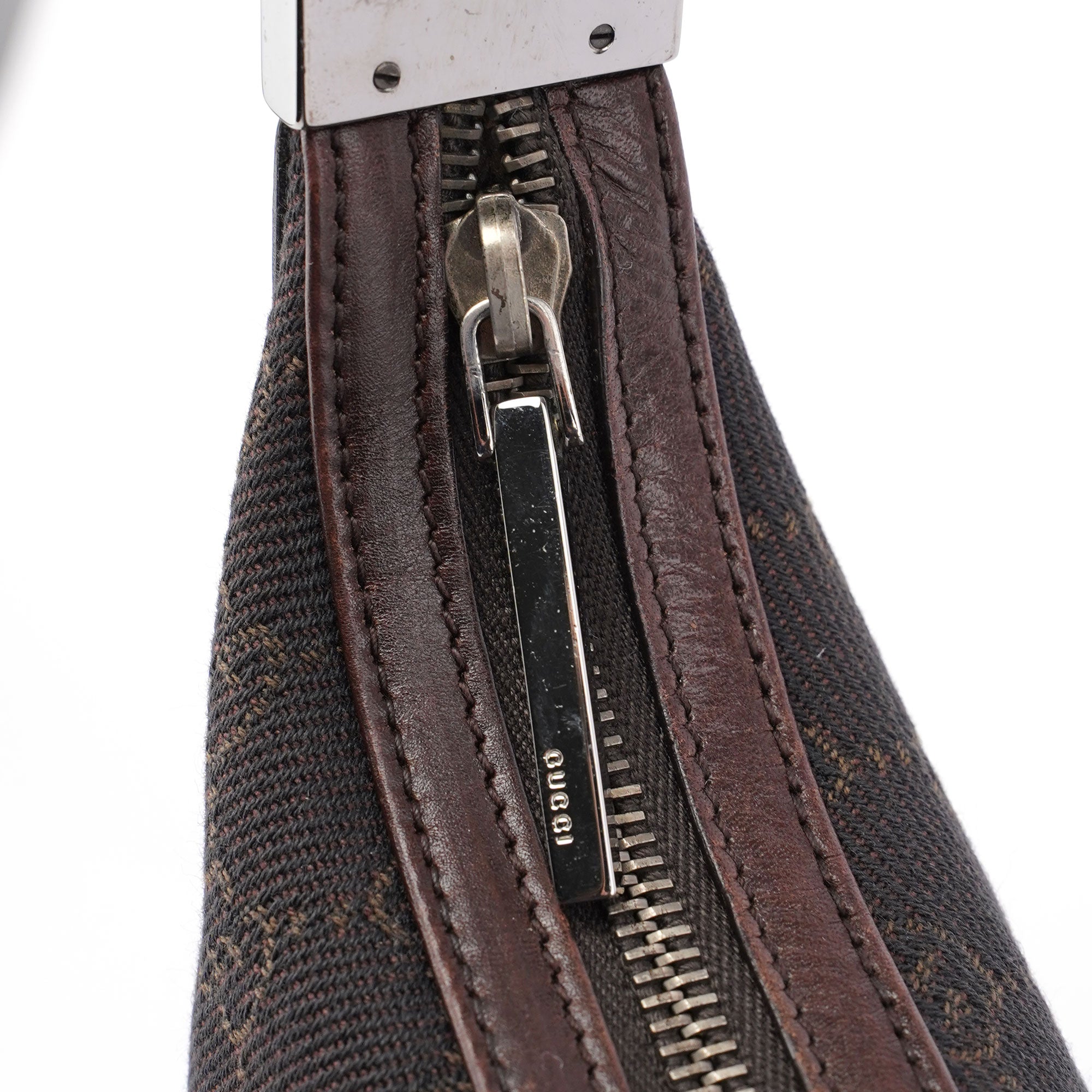 Brown GG Hobo Shoulder Bag