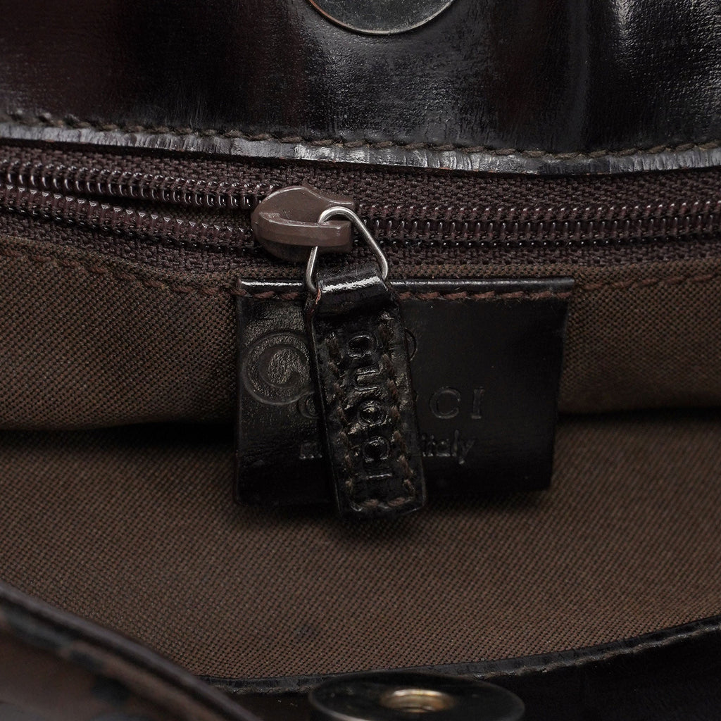 Brown GG Hobo Shoulder Bag