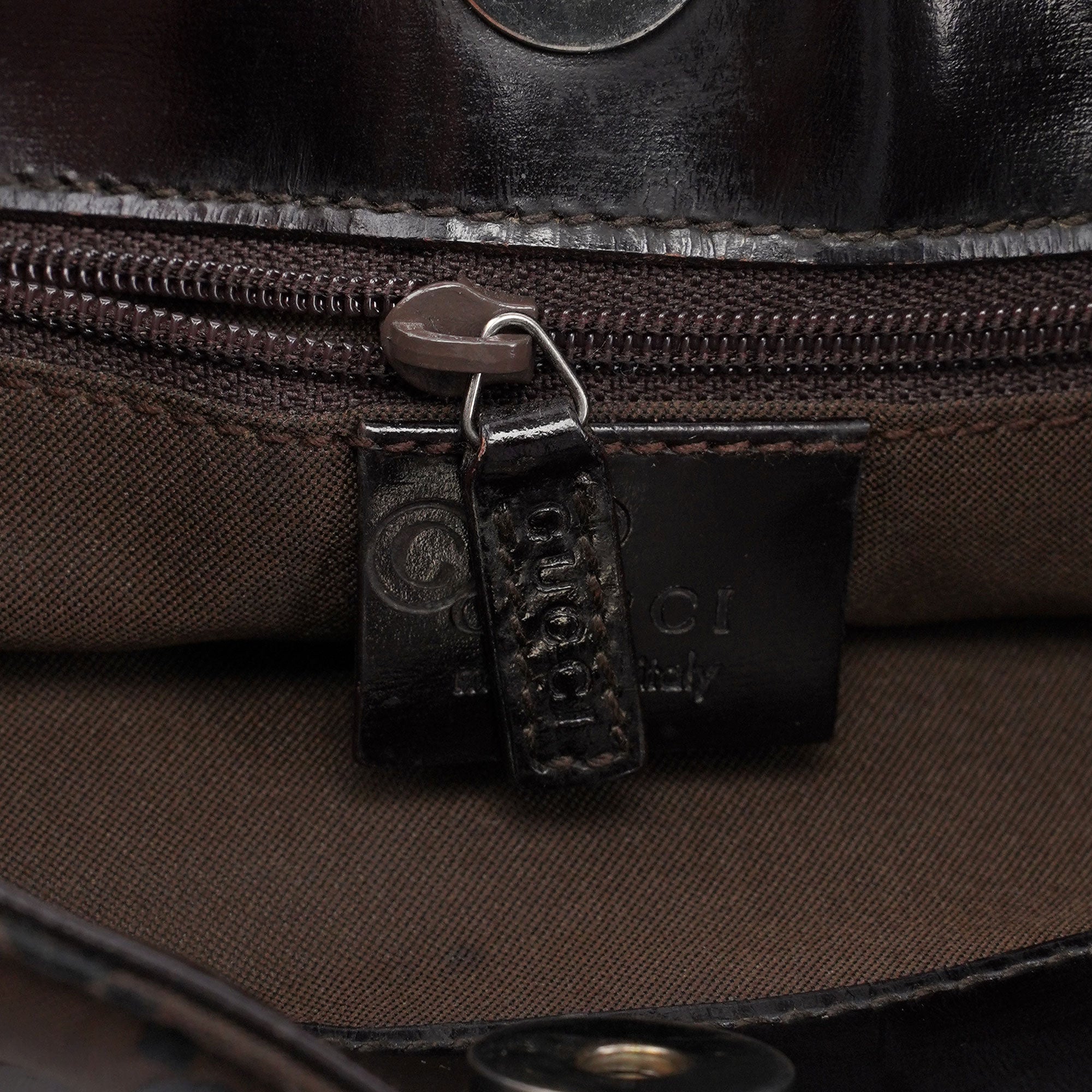 Brown GG Hobo Shoulder Bag