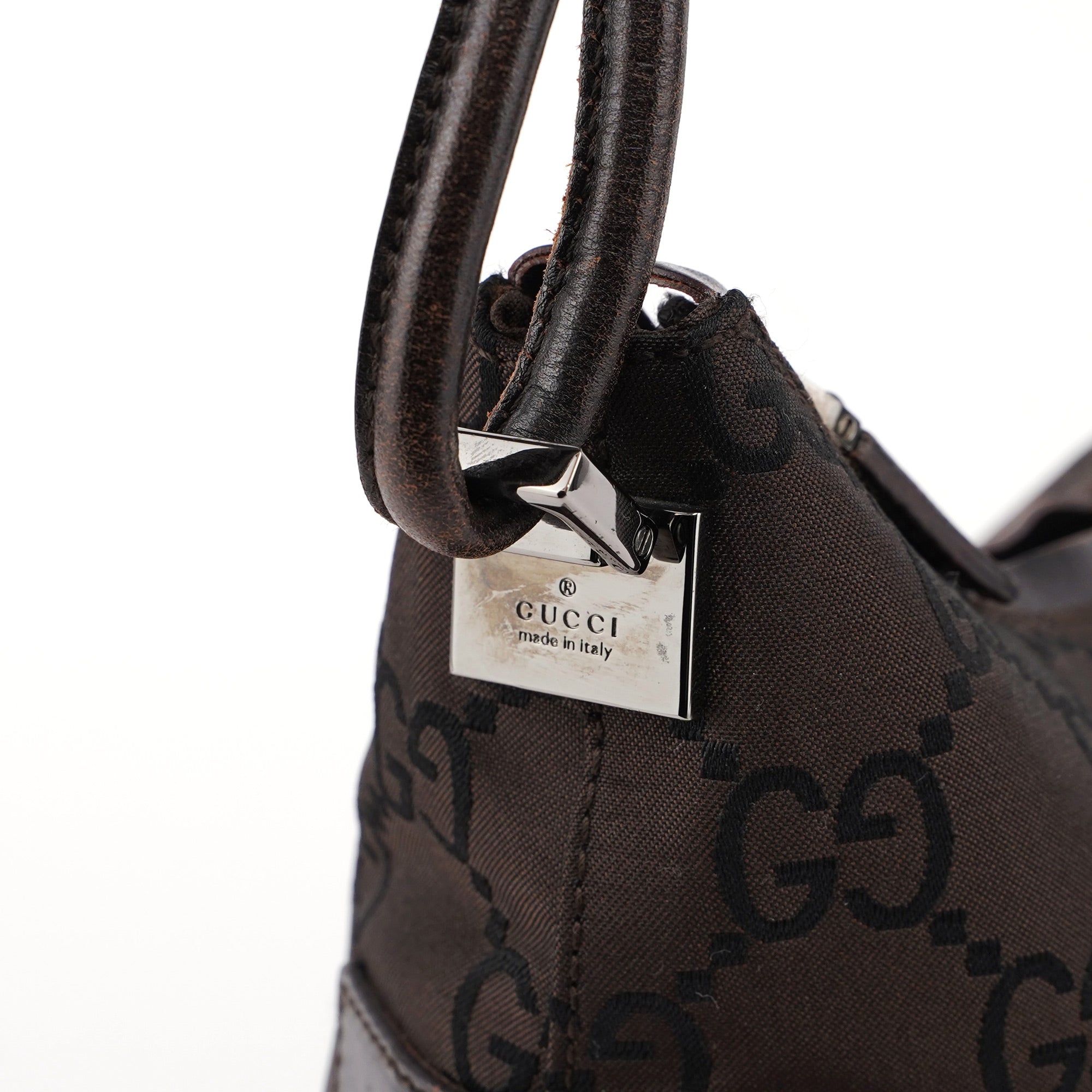 Brown GG Hobo Shoulder Bag