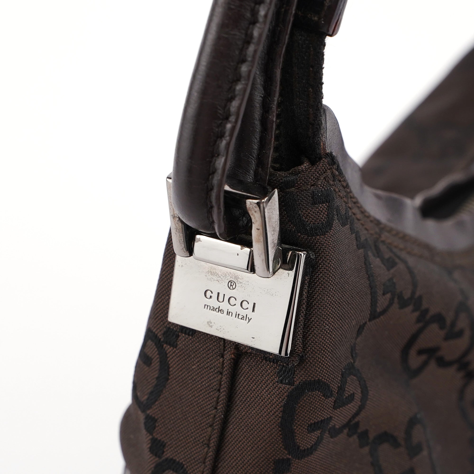 Brown GG Hobo Shoulder Bag