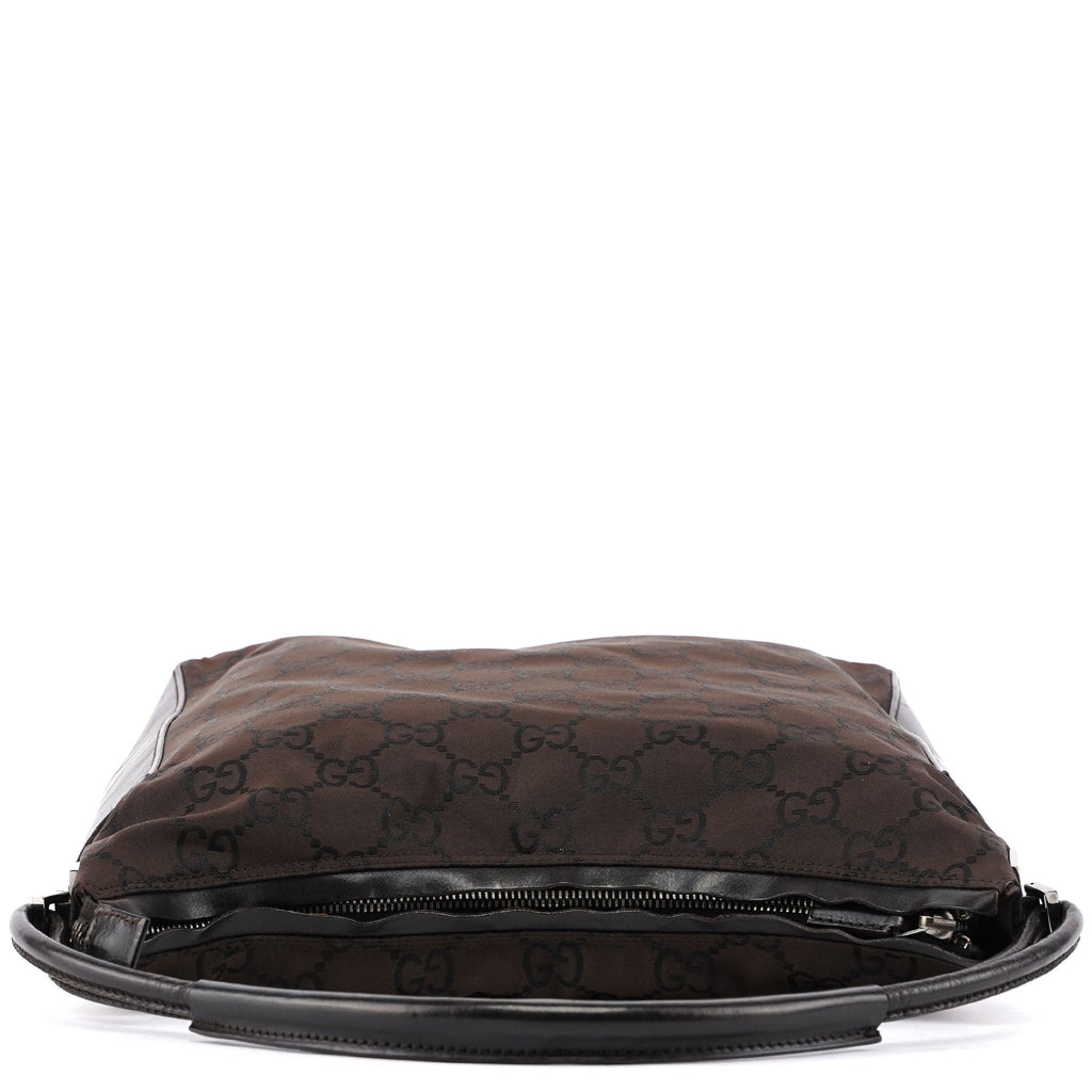 Brown GG Hobo Shoulder Bag