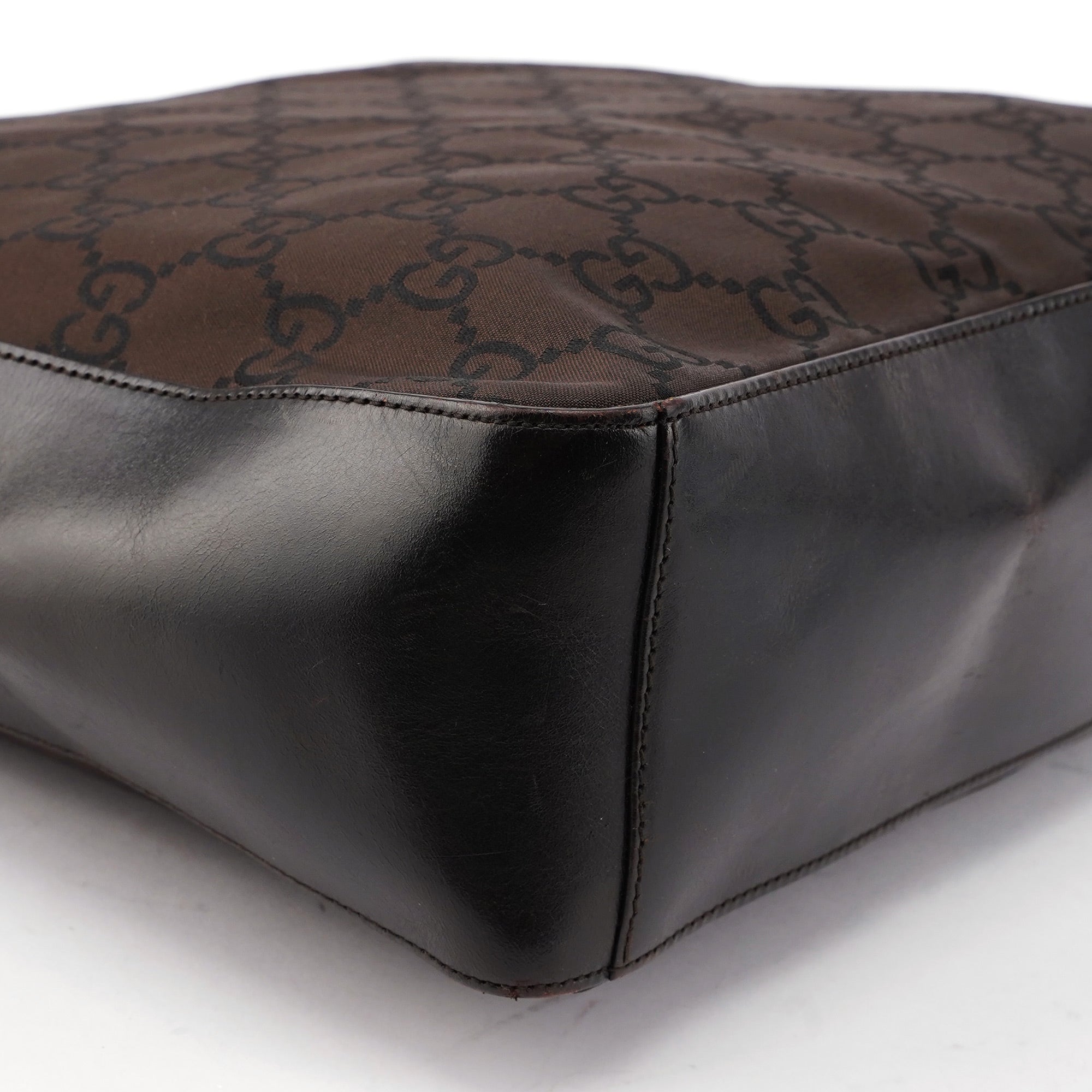 Brown GG Hobo Shoulder Bag