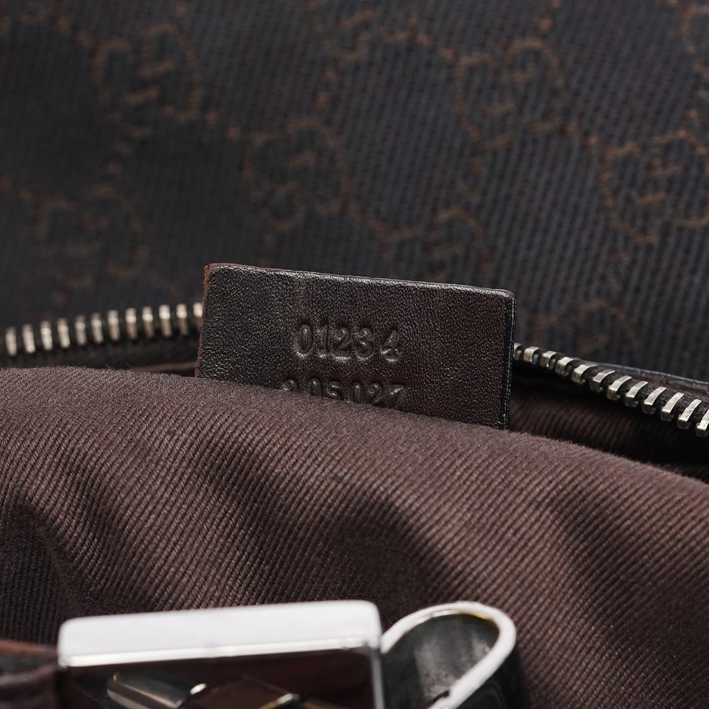 Brown GG Hobo Shoulder Bag