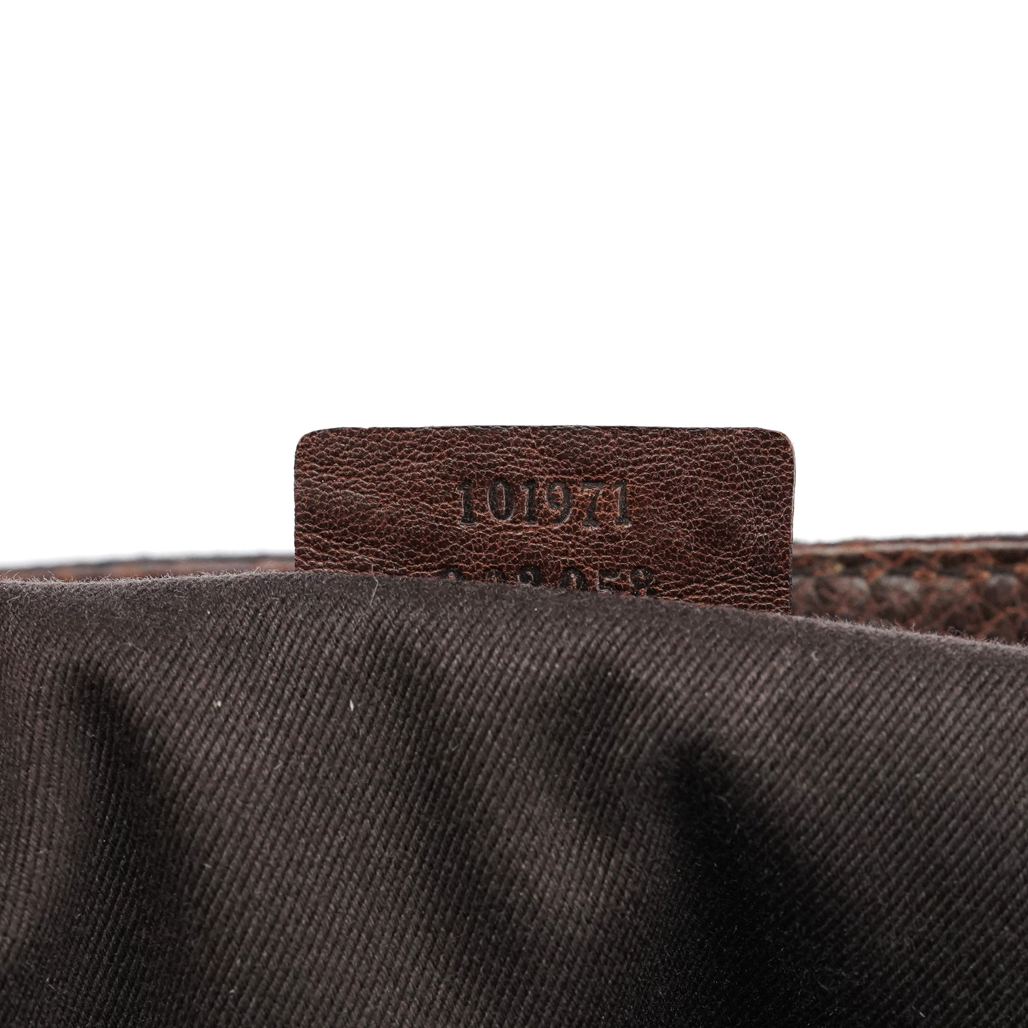Brown GG Horsebit Leather Tote Bag