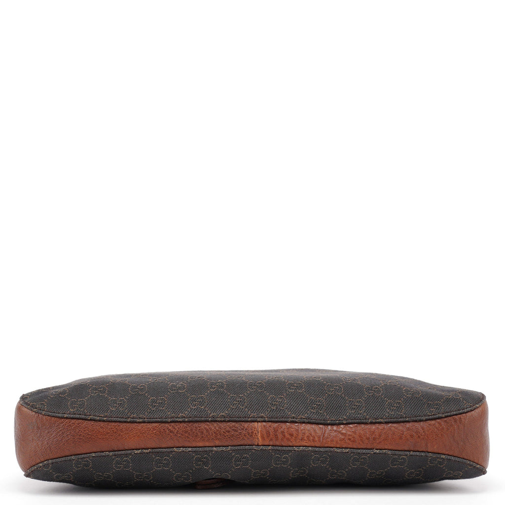 Brown GG Horsebit Shoulder Bag