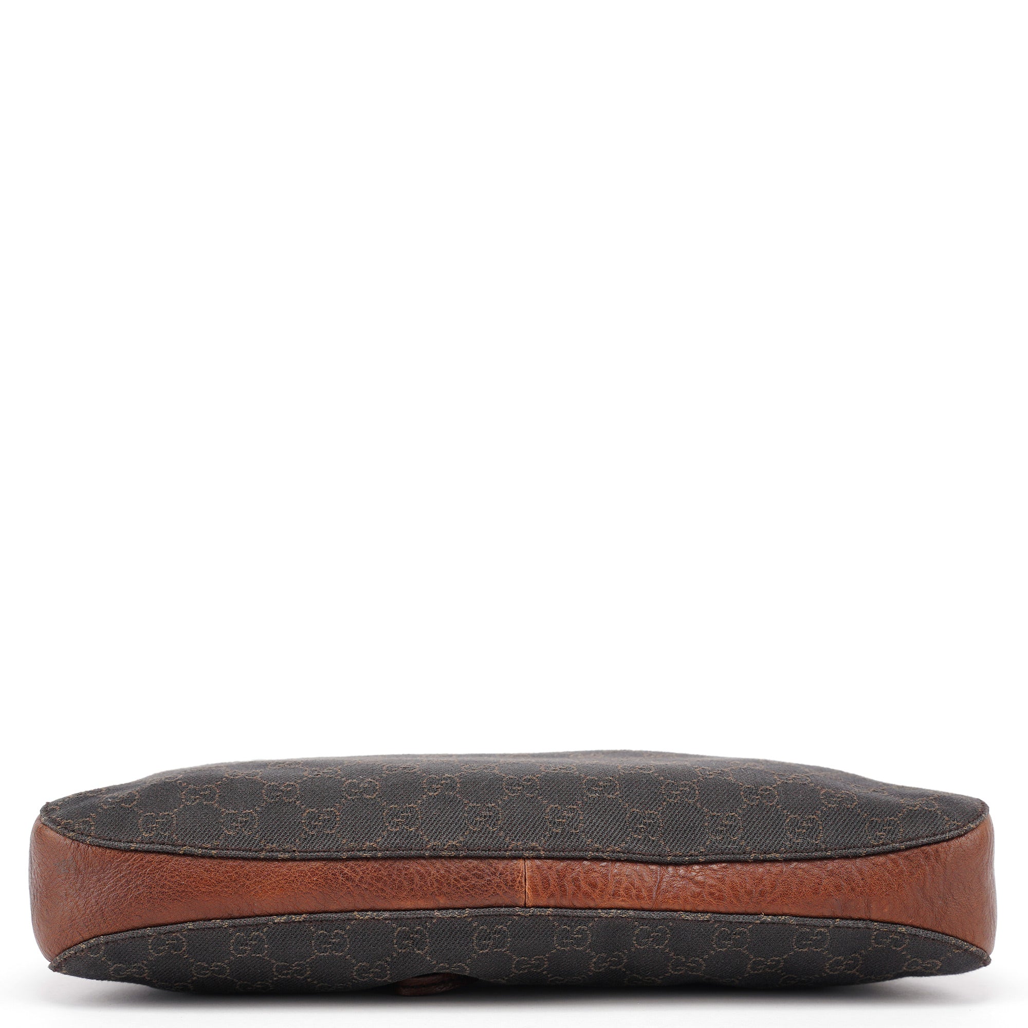Brown GG Horsebit Shoulder Bag