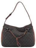 Brown GG Horsebit Shoulder Bag