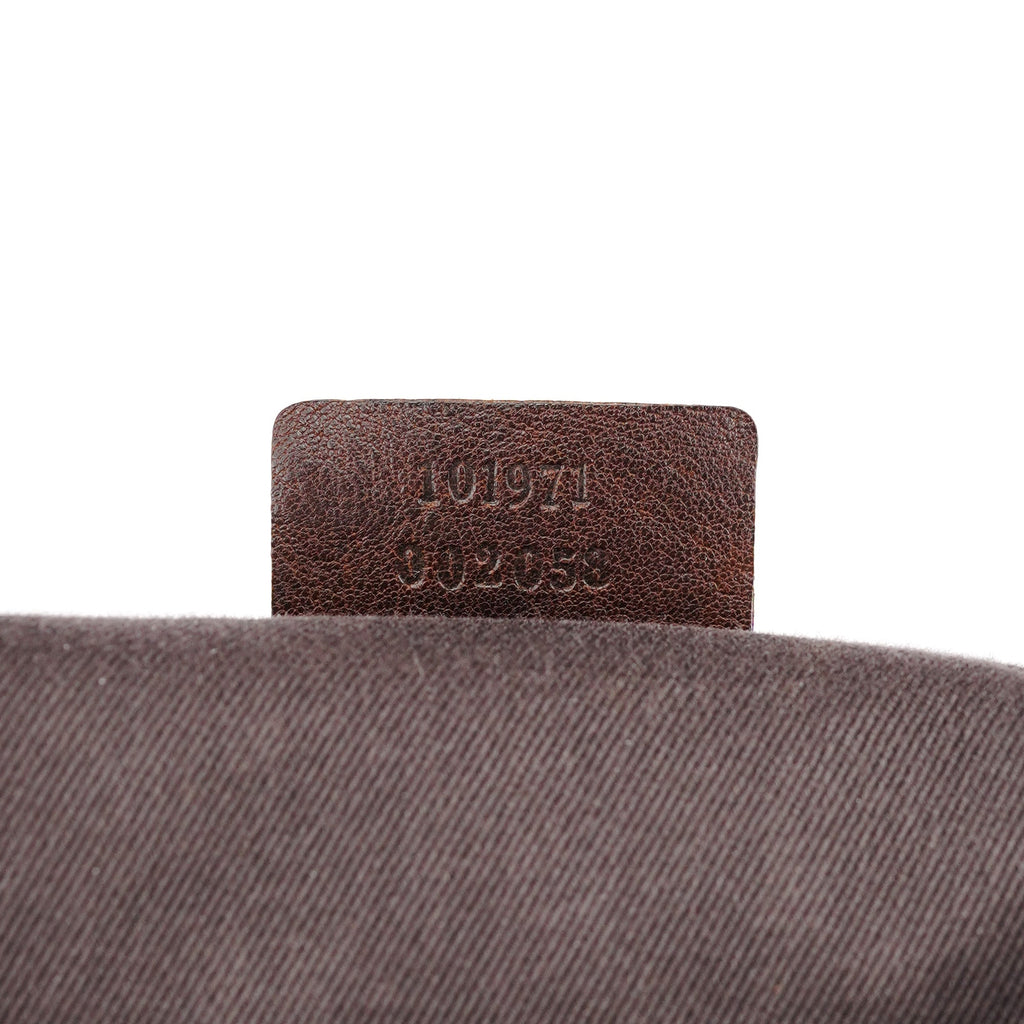Brown GG Horsebit Tote Bag