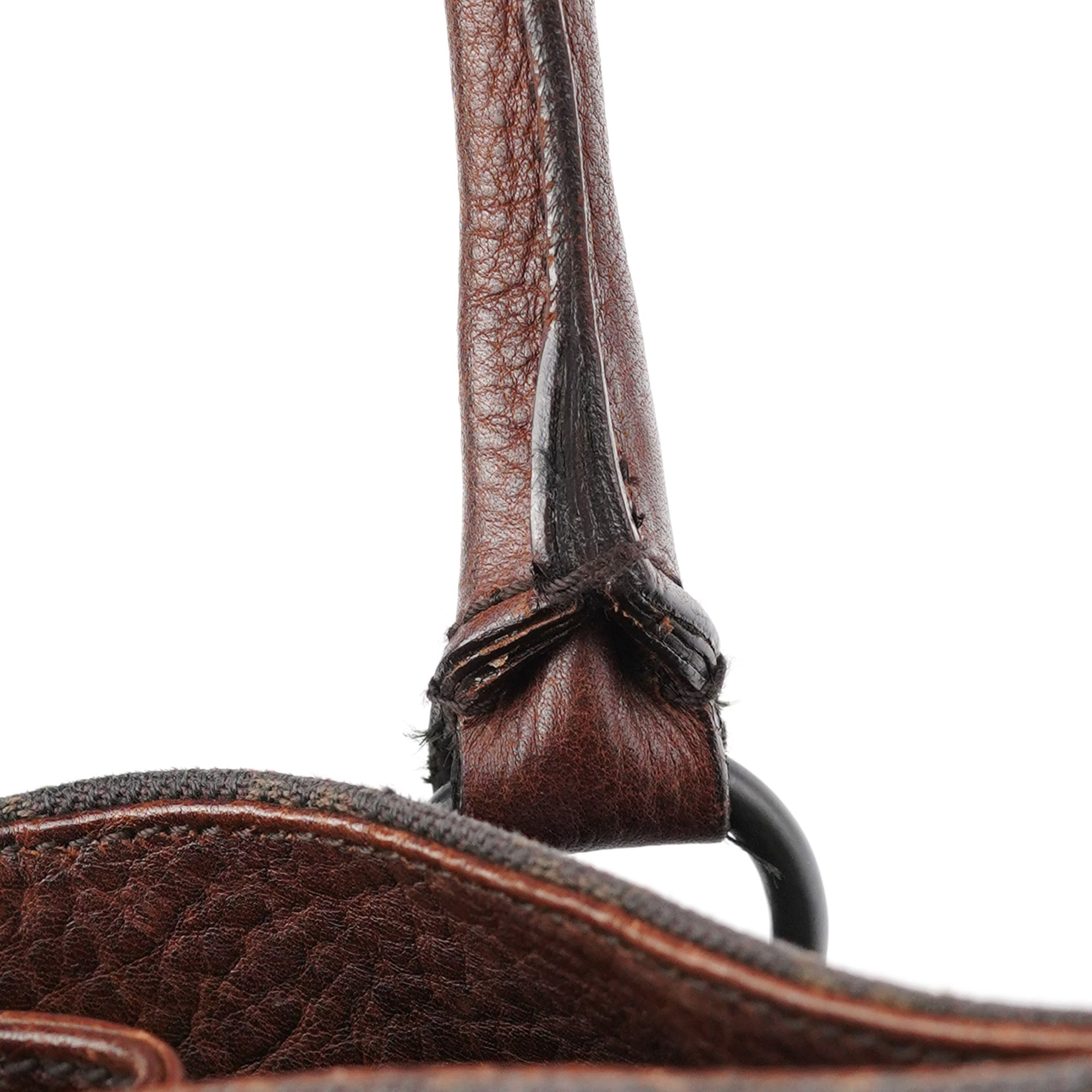 Brown GG Horsebit Tote Bag