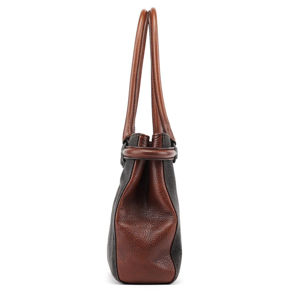 Brown GG Horsebit Tote Bag