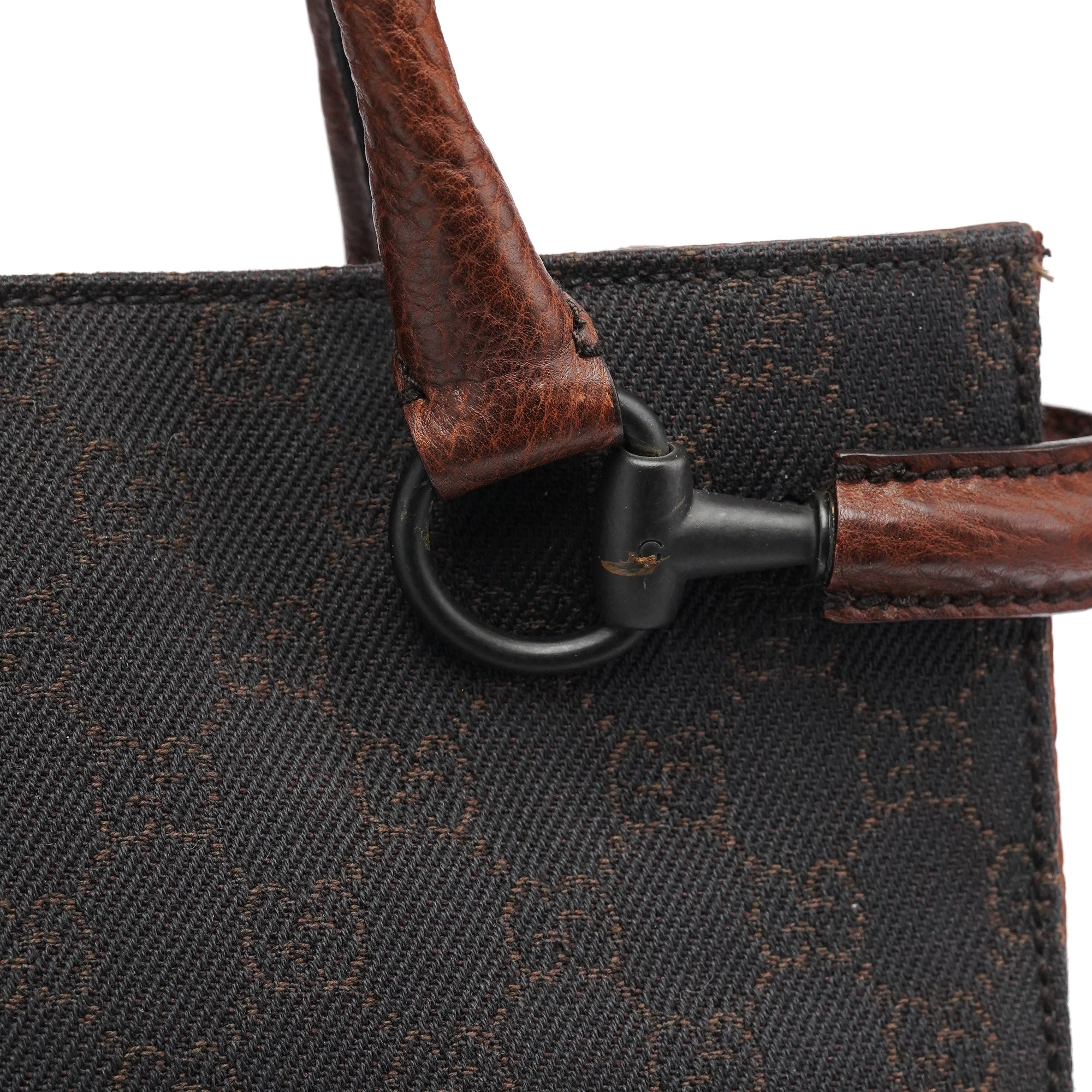 Brown GG Horsebit Tote bag