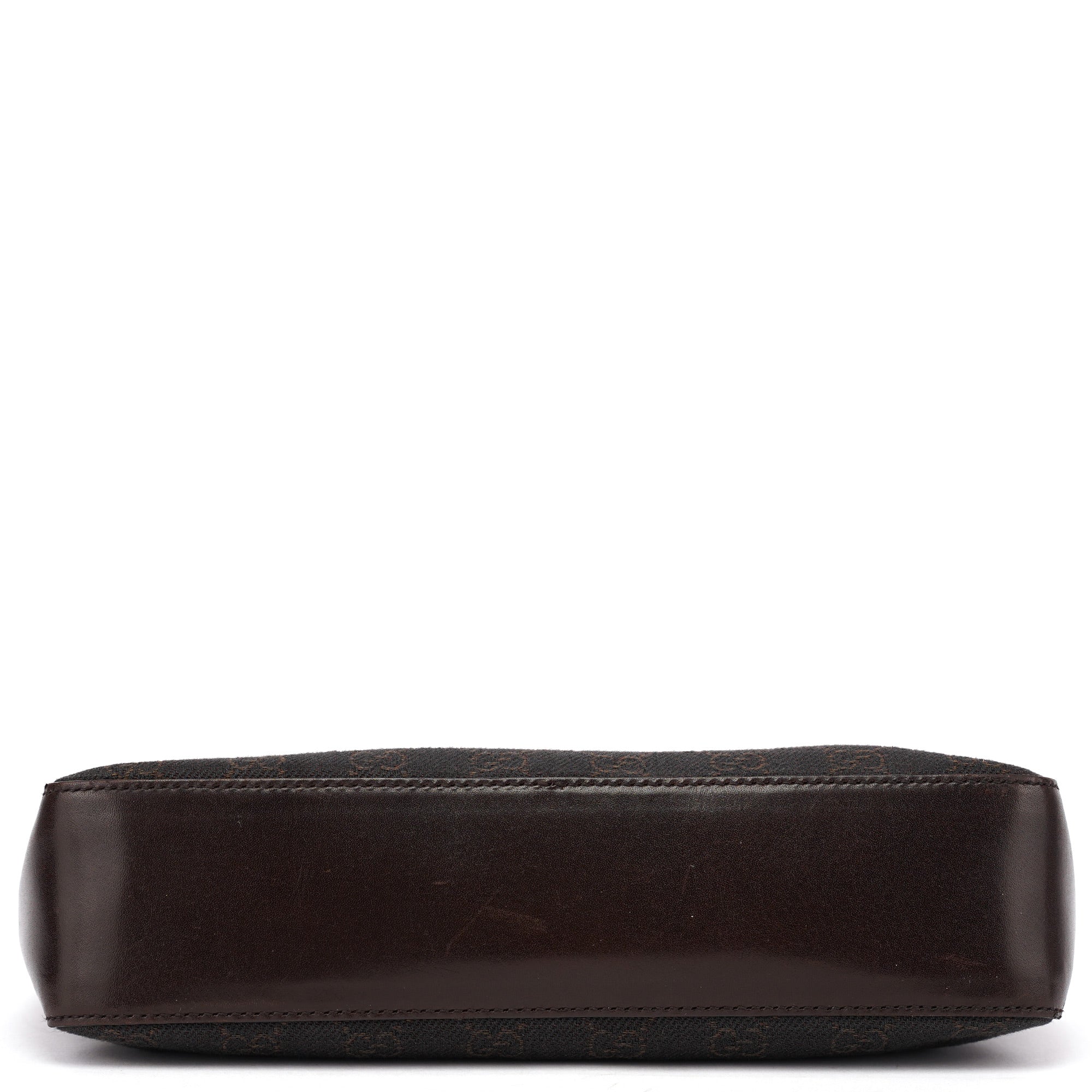 Brown GG Leather Tote Bag