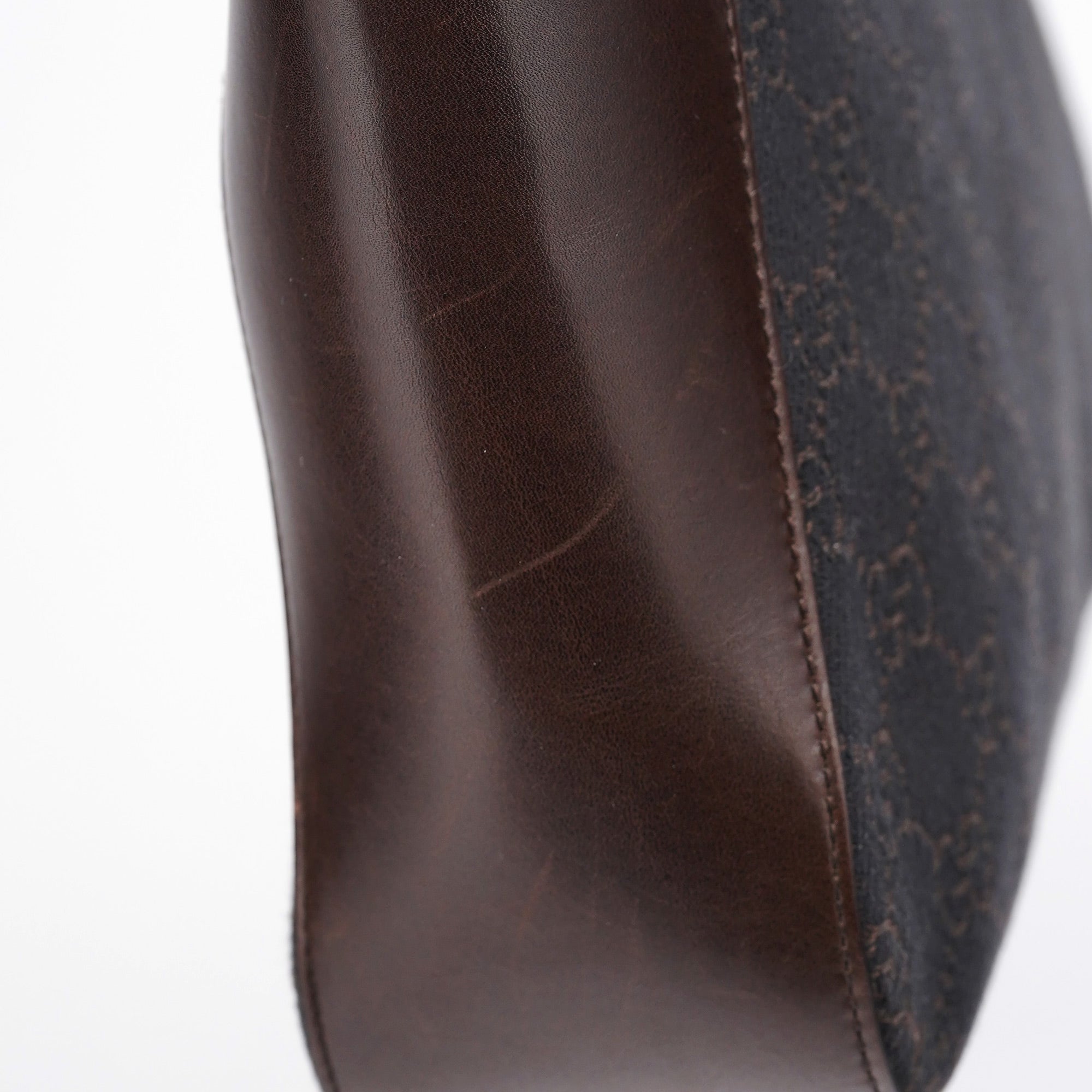 Brown GG Leather Tote Bag