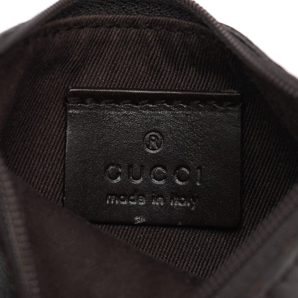 Brown GG Leather Tote Bag