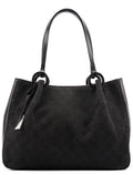 Brown GG Leather Tote Bag