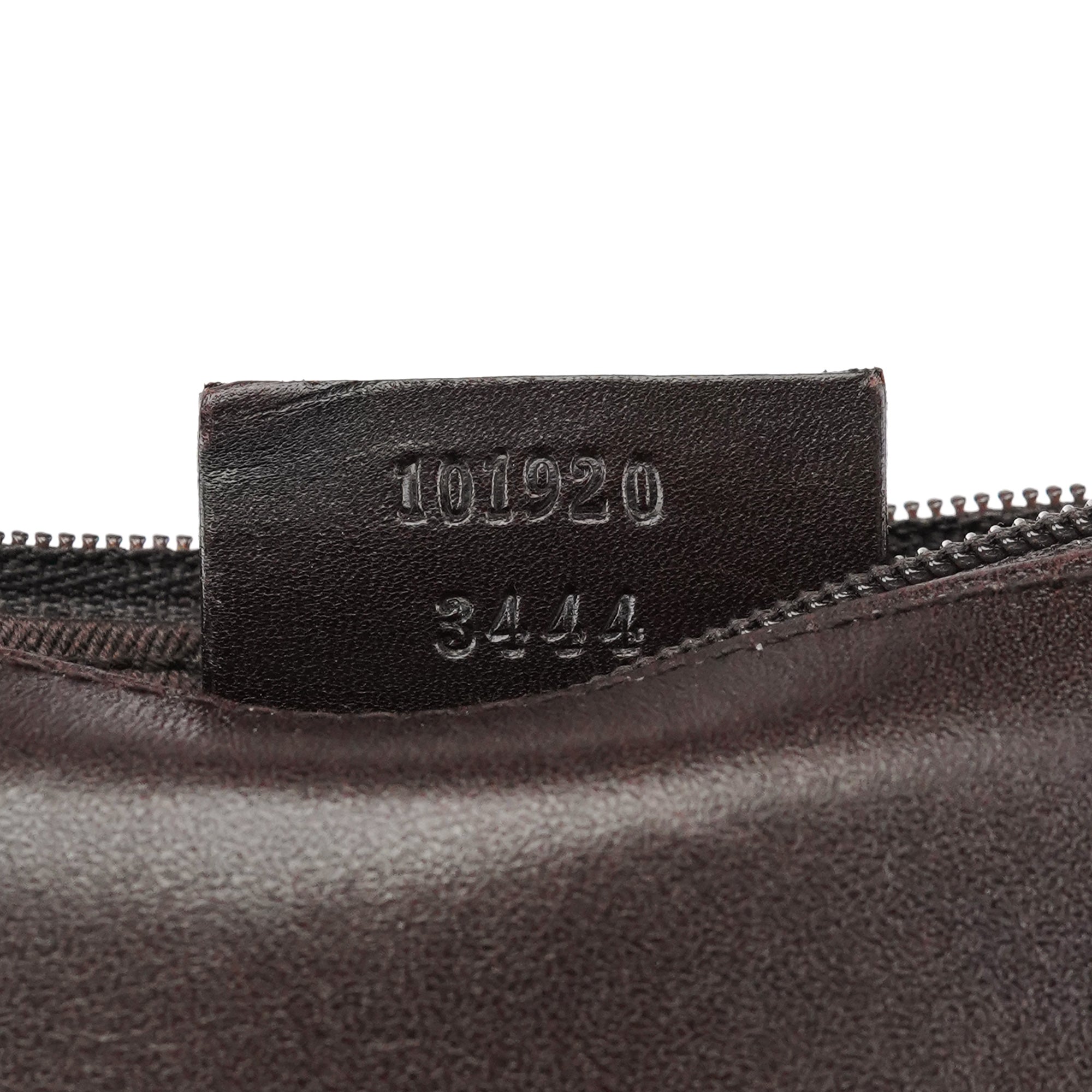 Brown GG Leather Tote Bag