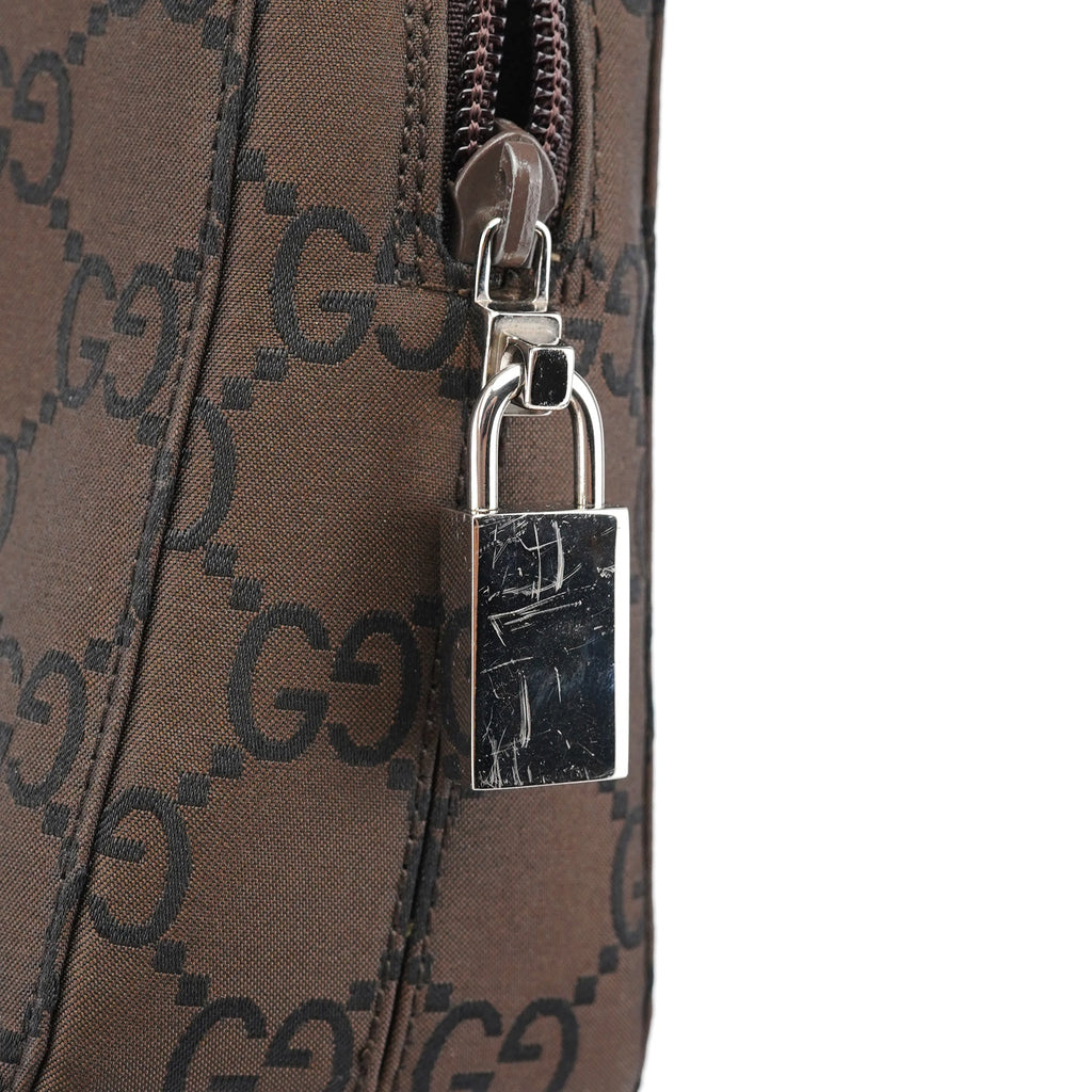 Brown GG Square Tote Bag