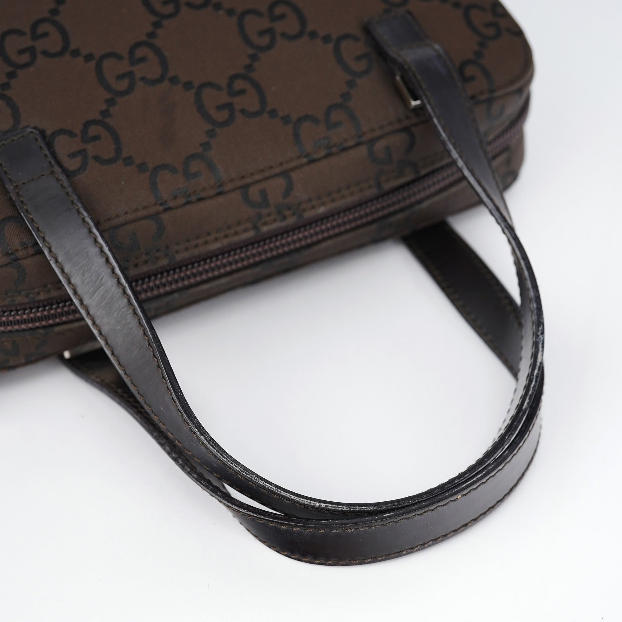 Brown GG Square Tote Bag