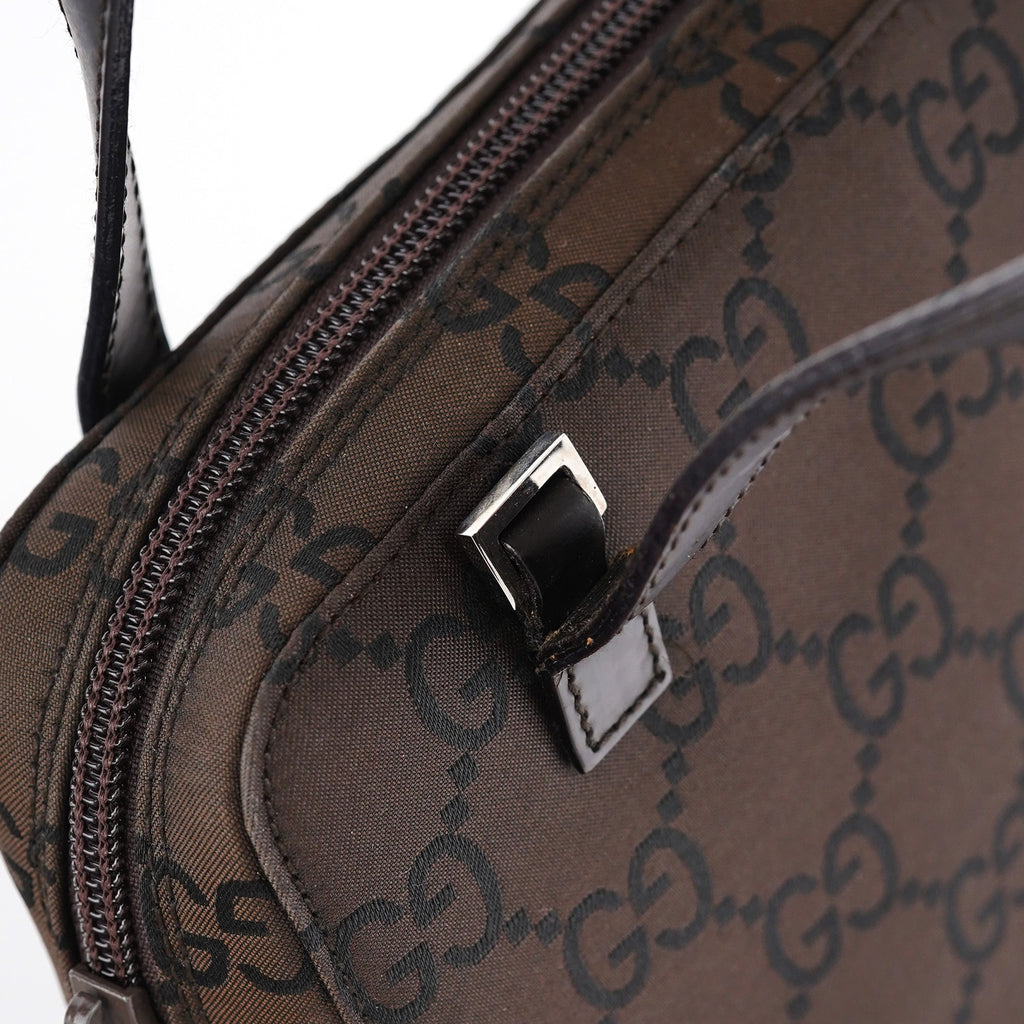 Brown GG Square Tote Bag