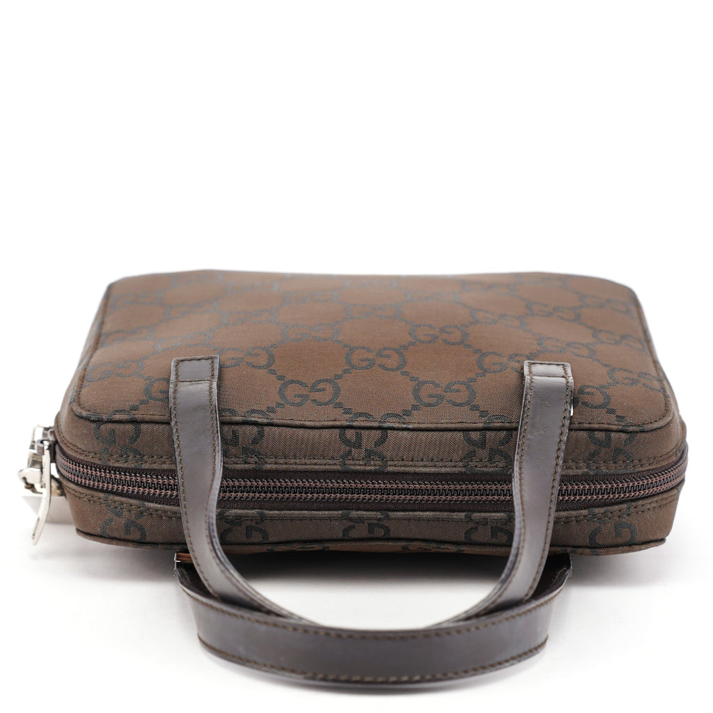 Brown GG Square Tote Bag