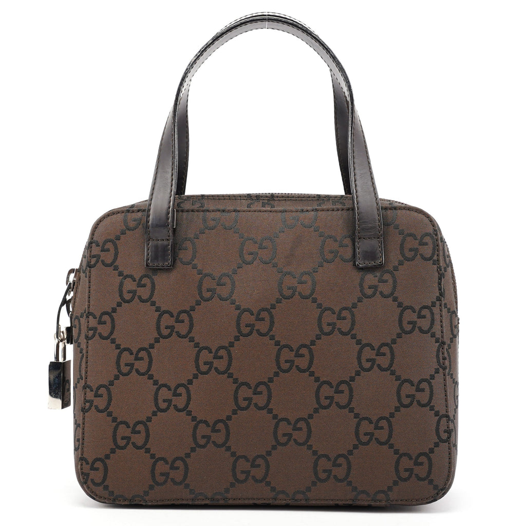 Brown GG Square Tote Bag