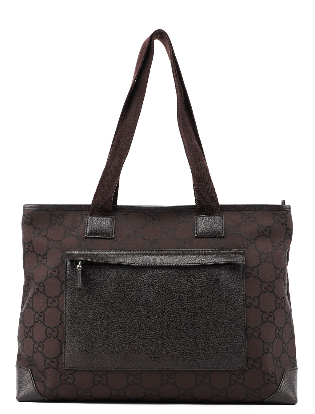 180449 Brown GG Tote Bag