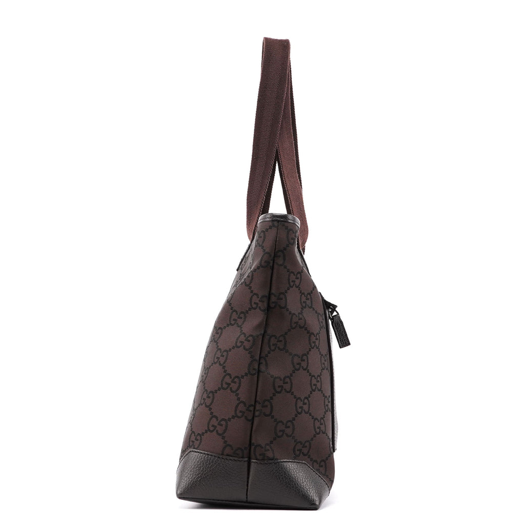 180449 Brown GG Tote Bag