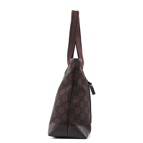 180449 Brown GG Tote Bag