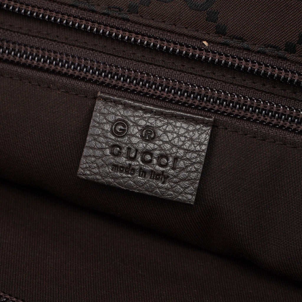 180449 Brown GG Tote Bag