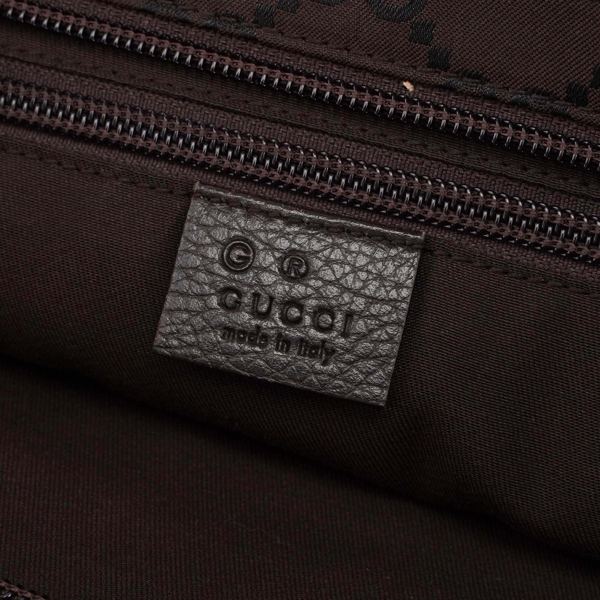 180449 Brown GG Tote Bag
