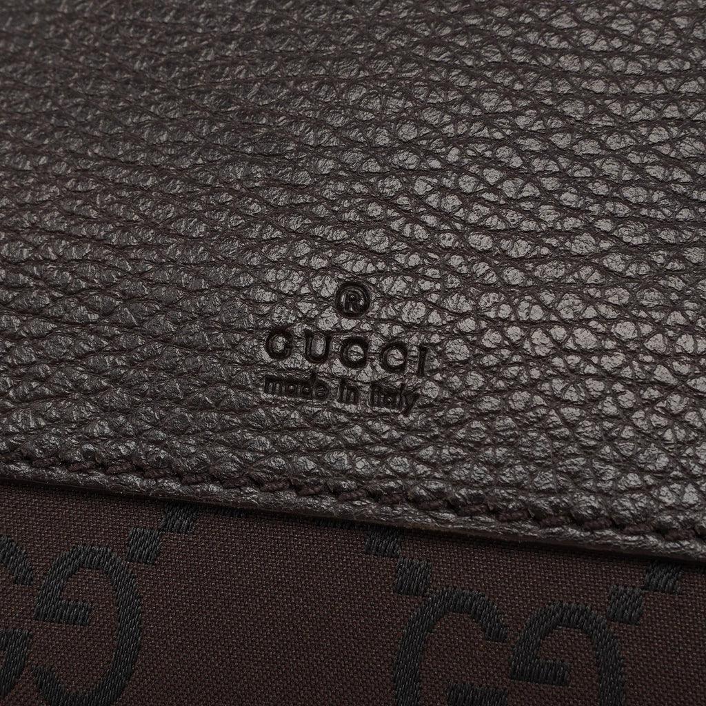 180449 Brown GG Tote Bag