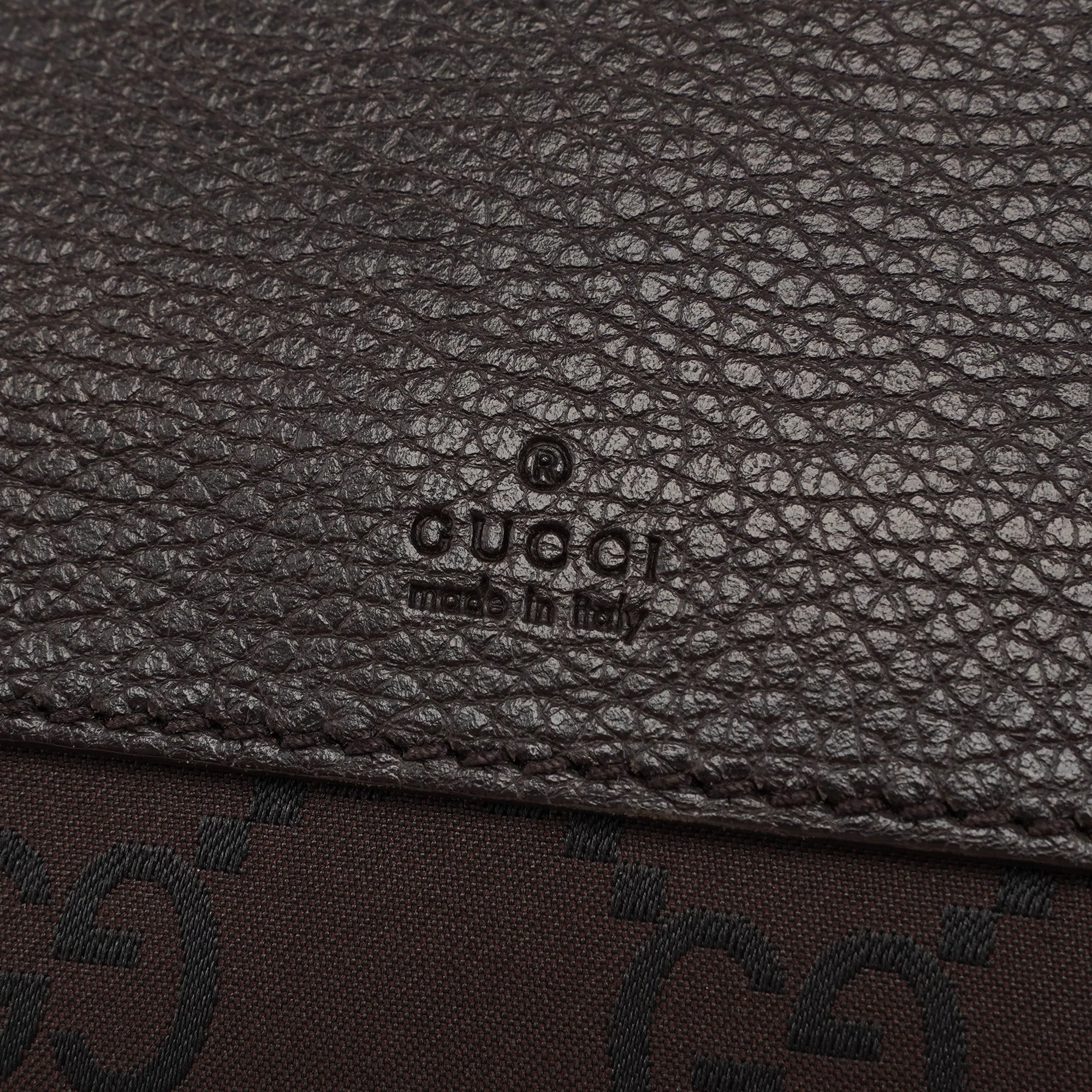 180449 Brown GG Tote Bag