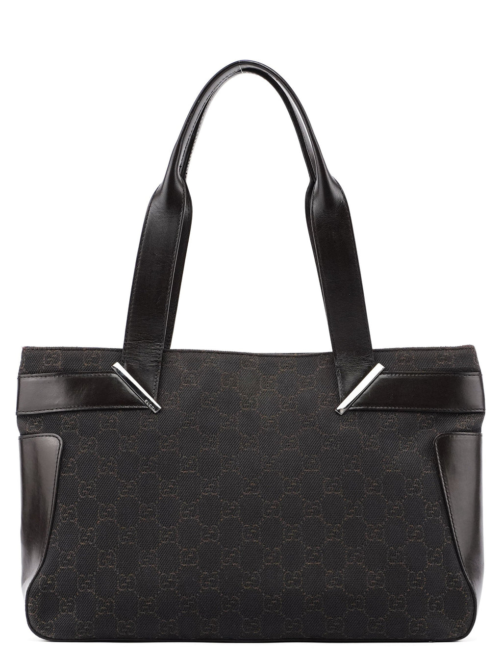 Brown GG Wool Tote Bag