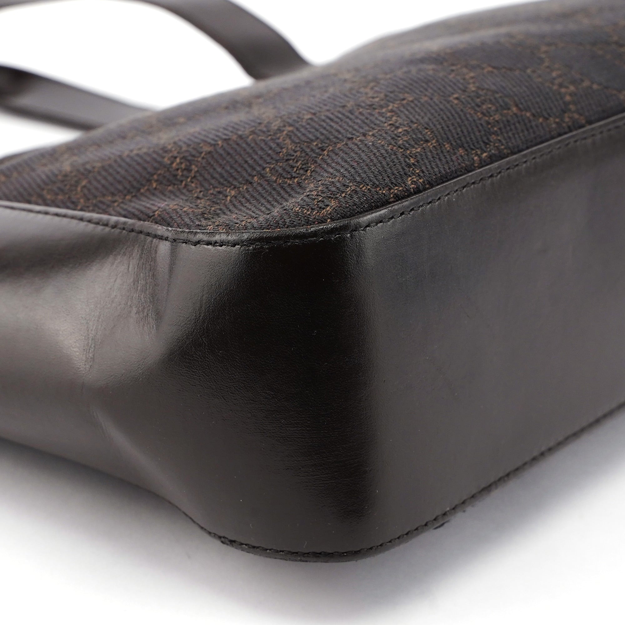 Brown GG Wool Tote Bag