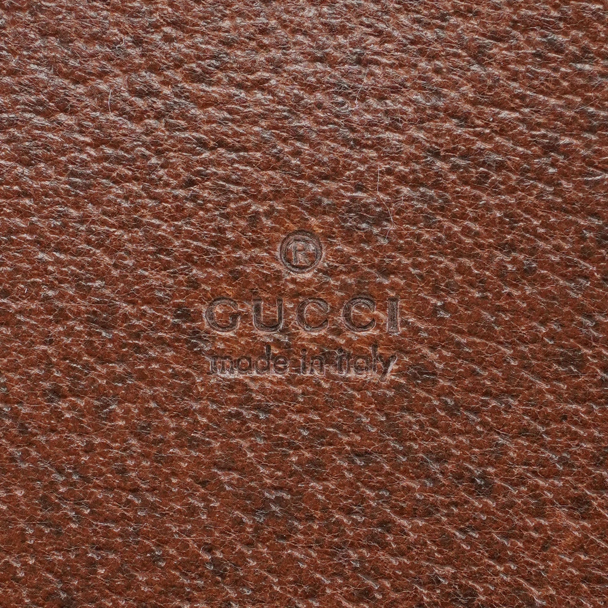 Brown Leather Bamboo 2-Way Tote