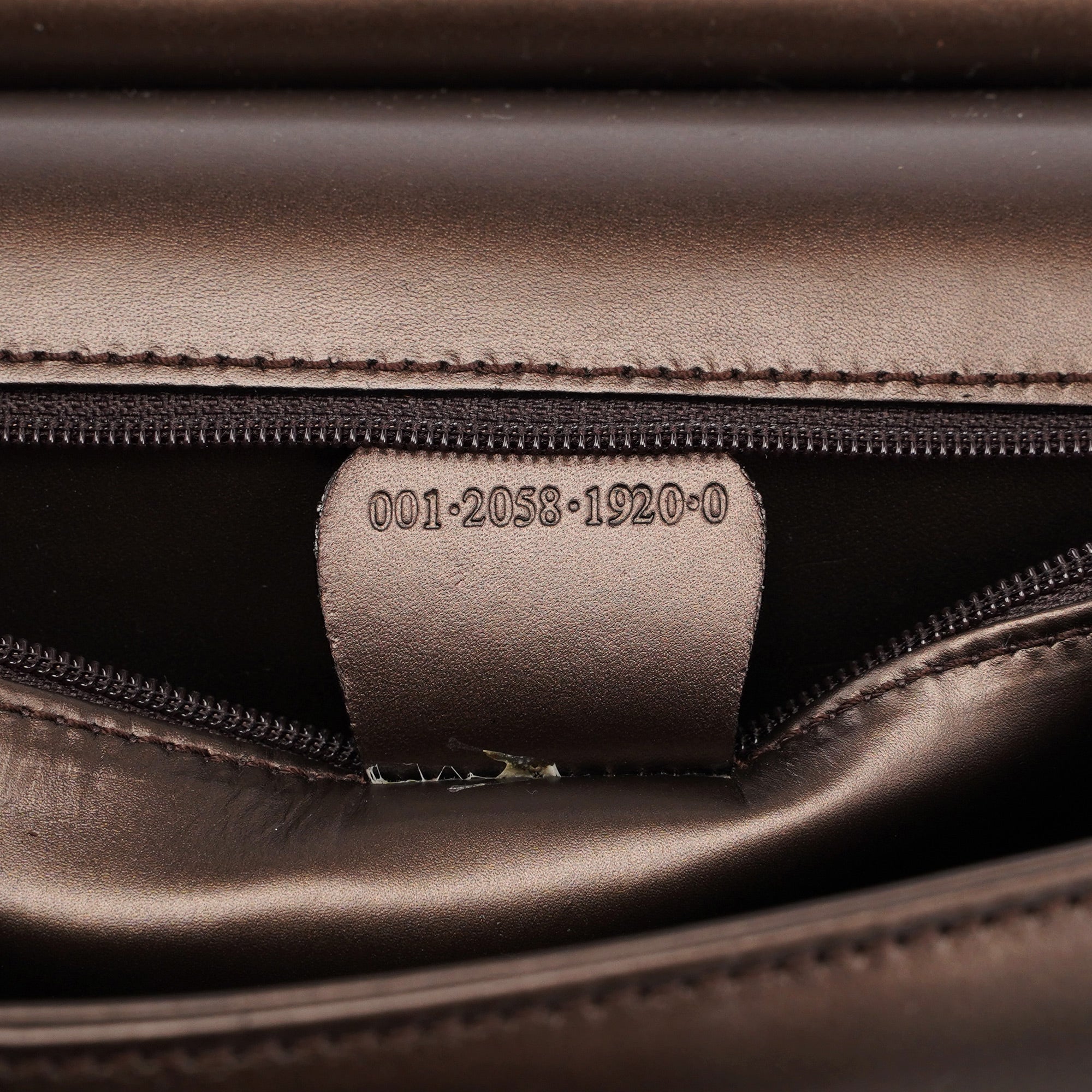 Brown Leather Flap Shoulder Bag