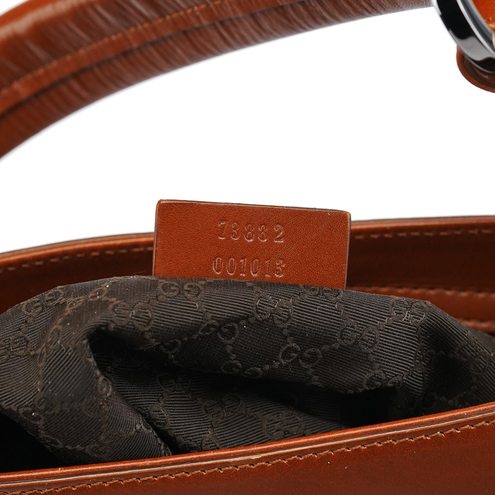 Brown Leather Hobo Shoulder Bag