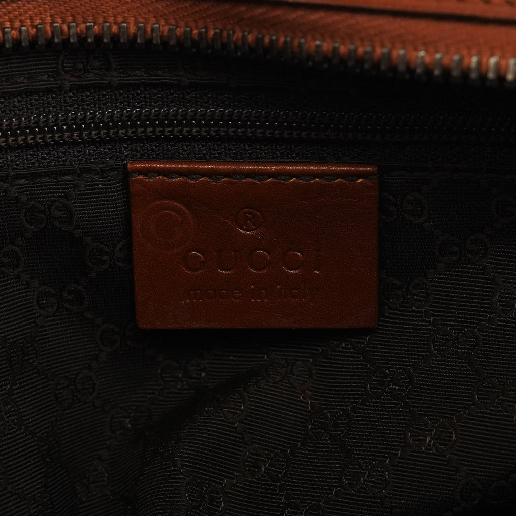 Brown Leather Hobo Shoulder Bag
